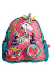 Kız Erkek Çocuk Oyuncak Vest Unicorn Pembe Turkuaz Mini Sırt Çantası Kız Erkek Çocuk Oyuncak Eğitici