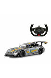 Kız Erkek Çocuk Oyuncak 74100 Mercedes AMG GT3 2.4GHZ Işıklı Gri Kız Erkek Çocuk Oyuncak Eğitici Oyu