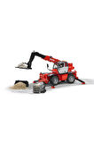 Kız Erkek Çocuk Oyuncak Bruder Manitou Mrt 2150 Teleskopik Forklift BR02129 Kız Erkek Çocuk Oyuncak