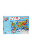 Kız Erkek Çocuk Oyuncak 7375 Dünya Kültür Haritası Puzzle -Totteriq Kız Erkek Çocuk Oyuncak Eğitici
