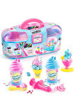 Kız Erkek Çocuk Oyuncak Fluffy Slime Case Marshmallow Dokulu Çantalı Slime Kız Erkek Çocuk Oyuncak E