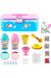 Kız Erkek Çocuk Oyuncak Fluffy Slime Case Marshmallow Dokulu Çantalı Slime Kız Erkek Çocuk Oyuncak E
