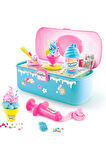 Kız Erkek Çocuk Oyuncak Fluffy Slime Case Marshmallow Dokulu Çantalı Slime Kız Erkek Çocuk Oyuncak E