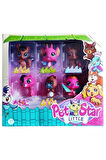 Kız Erkek Çocuk Eğlenceli Oyuncaklar Littlest Pet Shop Neşeli Minişler 6'lı Miniş Ailesi Oyuncak Pet