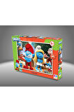 Kız Erkek Çocuk Oyuncak SMR 714 SMURF ŞİRİNLER 100 PRÇ PUZZLE -KS Kız Erkek Çocuk Oyuncak Eğitici Oy