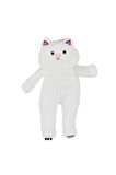 4806 Peluş Uzun Kedi 55cm Beyaz -My Friend Toys Kız Erkek Çocuk Oyuncak Eğitici Oyuncaklar