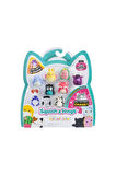 AL0021 Squish-a-longs 8 Figür + Yüzük Set Asorti Seri 2 Kız Erkek Çocuk Oyuncak Eğitici Oyuncaklar