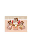 4464 Sylvanian Families, 3 Parça Koltuk Seti , +3 yaş, figürler ayrı satılır. Kız Erkek Çocuk Oyunca