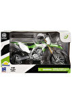 57483 SUN- Kawasakı KX450 Yeşil 1:12 Kız Erkek Çocuk Oyuncak Eğitici Oyuncaklar