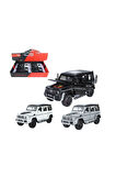 XHD-B2425 -Vardem Çek Bırak şıklı ve Sesli Kapıları Açılan G Jeep 1:24 Kız Erkek Çocuk Oyuncak Eğiti