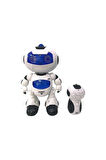 UZAKTAN KUMANDALI PİLLİ ROBOT Kız Erkek Çocuk Oyuncak Eğitici Oyuncaklar