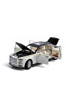 ZHD-B2407- Vardem Çek Bırak Işıklı ve Sesli Model RR Metal Araba 1:24 Kız Erkek Çocuk Oyuncak Eğitic