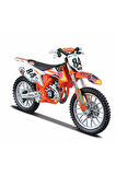 51070 SUN-BUR-1:18 Motor Red Bull KTM 450- 1adet Stokta Olan Gönderilir Kız Erkek Çocuk Oyuncak Eğit