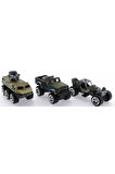 Die Cast Panzerli Askeri Araçlar Kız Erkek Çocuk Oyuncak Eğitici Oyuncaklar