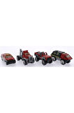4'Lü Die Cast İtfaiye Seti Kız Erkek Çocuk Oyuncak Eğitici Oyuncaklar