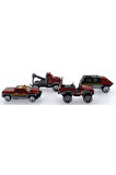 4'Lü Die Cast İtfaiye Seti Kız Erkek Çocuk Oyuncak Eğitici Oyuncaklar