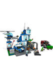 LEGO City Polis Merkezi 60316 Kız Erkek Çocuk Oyuncak Eğitici Oyuncaklar