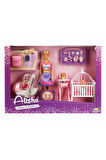 Alisha Mother & Daughter Bebek Bakım Seti - S01003389 Kız Erkek Çocuk Oyuncak Eğitici Oyuncaklar