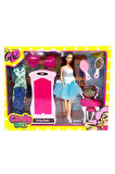 Oydaş Cindy Doll Dolaplı Makyaj Masalı Bebek 02453 Kız Erkek Çocuk Oyuncak Eğitici Oyuncaklar