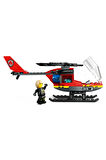 LEGO Fire Rescue Helicopter 60411 Kız Erkek Çocuk Oyuncak Eğitici Oyuncaklar