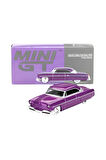 Mini Gt 1/64 Lincoln Capri Hot Rod 1954 Purple Metallic Kız Erkek Çocuk Oyuncak Eğitici Oyuncaklar