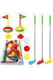 Minyatür Mini Golf Seti - S00003258 Kız Erkek Çocuk Oyuncak Öğretici Oyuncaklar