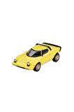 Mini GT 1/64 Lancia Stratos HF Stradale Giallo Fly Kız Erkek Çocuk Oyuncak Eğitici Oyuncaklar