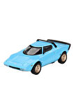 Mini GT 1/64 Lancia Stratos HF Stradale Azzuro Chiaro MGT00624 Kız Erkek Çocuk Oyuncak Eğitici Oyunc