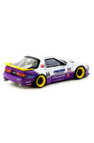 Tarmac Works 1/64 Pandem Mazda RX-7 FC3S White / purple - HOBBY64 Kız Erkek Çocuk Oyuncak Eğitici Oy