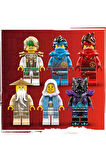 LEGO NINJAGO Ejderha Taşı Tapınağı 71819 Kız Erkek Çocuk Oyuncak Eğitici Oyuncaklar