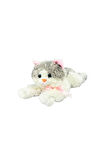 PJH14318 PELUŞ 36cm MÜZİKLİ KEDİ - Stokta Olan Gönderilir Kız Erkek Çocuk Oyuncak Eğitici Oyuncaklar