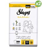 Sleepy Extra 3 Numara Midi 112'li Külot Bez