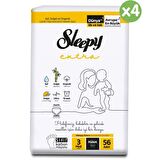 Sleepy Extra 3 Numara Midi 224'lü Külot Bez