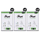 Sleepy Natural Ultra Hassas Hijyenik Ped Mega Fırsat Paketi Uzun 120 Adet