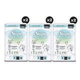 Sleepy Bio Natural Premium Plus Hijyenik Ped Mega Fırsat Paketi Normal 144 Adet