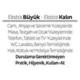 Sleepy Easy Clean Lilyum+ Orkide+ Kiraz Çiçeği Yüzey Temizlik Havlusu&Mendili 3x100 (300 Yaprak)