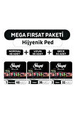 Sleepy Black Premium Plus Hijyenik Ped Mega Fırsat Paketi 116 Adet