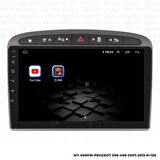 Araç Multimedya Peugeot 308 Android 12 Carplay 4Gb Ram + 64Gb Hdd Navigasyon Ekran MYW