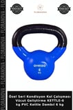Özel Seri Kondisyon Kol Çalışması Vücut Geliştirme KETTLE-6 kg PVC Kettle Dambıl 6 kg
