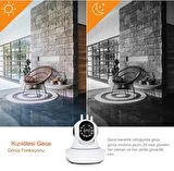 Kablosuz Bebek Izleme Kamerası Wifi Gece Görüşlü Ip Kamera