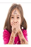 Unicorn U9 Bebek Çocuk Sticker Etiket Makyaj Geçici Dövme