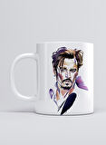 UADAC ŞÖHRETLER JOHNNİE DEPP KUPA MUG