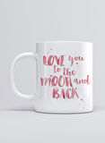 UADAC LOVE TO THE MOON AND BACK KUPA MUG