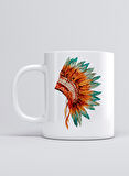 UADAC İNDİAN HEADDRESS KUPA MUG