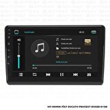 Araç Multimedya Fiat Ducato Android 12 Carplay 4Gb Ram + 64Gb Hdd Navigasyon Ekran MYW