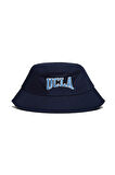 CARSON Lacivert Bucket Cap Nakışlı Standard Fit Unisex Şapka