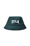 CARSON Yeşil Bucket Cap Nakışlı Standard Fit Unisex Şapka