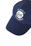 JAMUL Lacivert Baseball Cap Nakışlı - Unisex Şapka