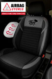 Fiat Talento Crew Cab 1.6 Multijet (95 Hp) L1h1 2019 UYUMLU THOR SERİSİ TAM SET TAY TÜYÜ OTO KILIF GRİ