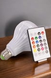 Kablosuz Bluetooth Hoparlör Led Lamba